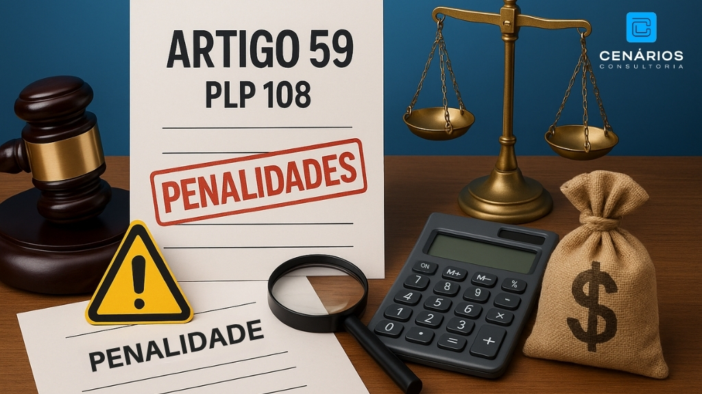 As Penalidades do Artigo 59 do PLP 108/2024: O que Empresários e Contadores Precisam Saber sobre o IBS87 cliques